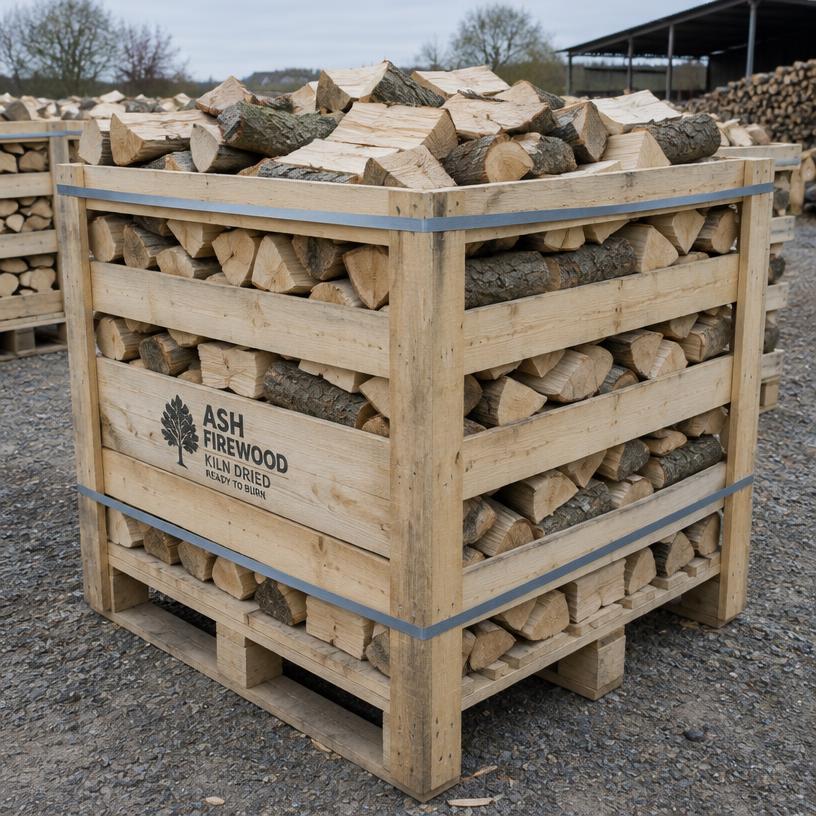 Kiln-Dried Ash Crate