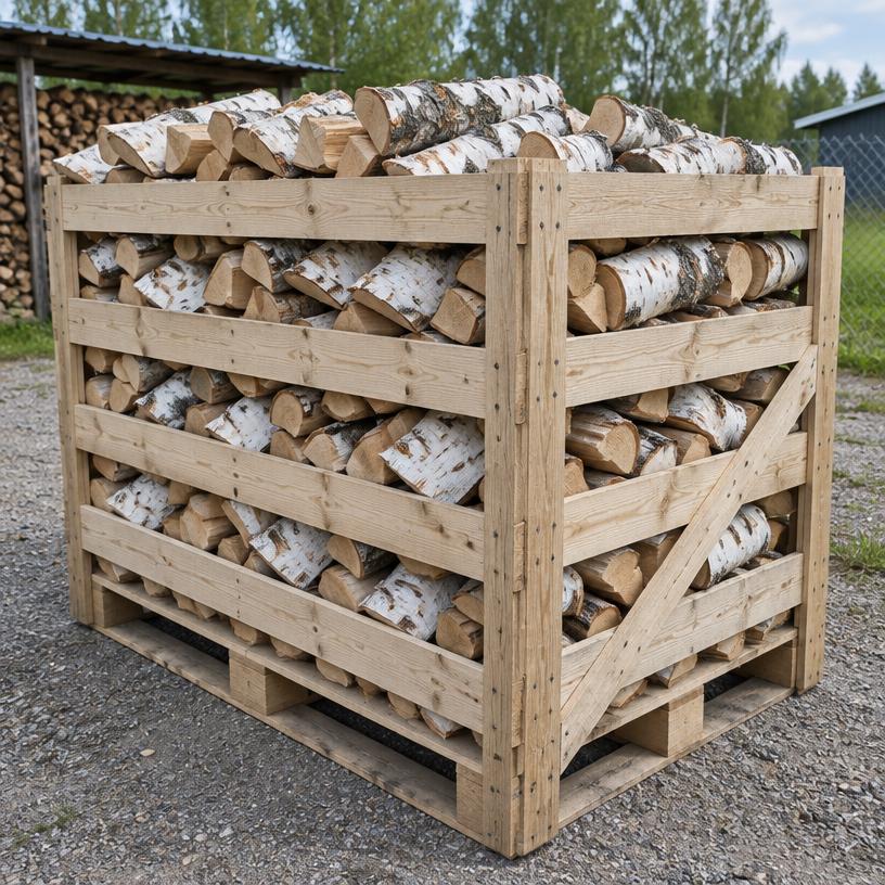 Kiln-Dried Birch Crate
