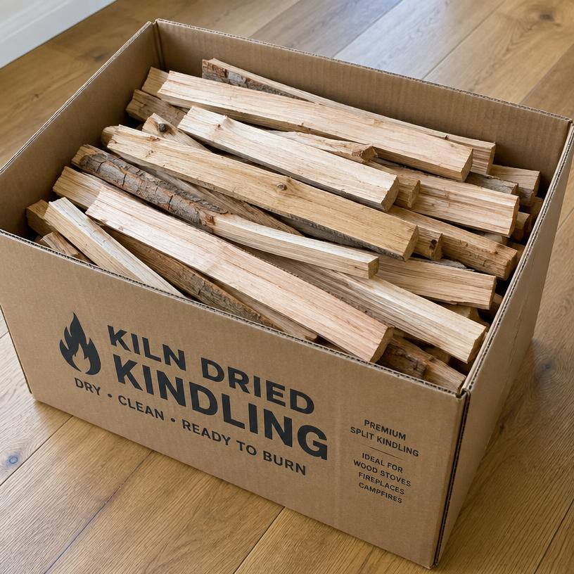 Kiln-Dried Kindling Box