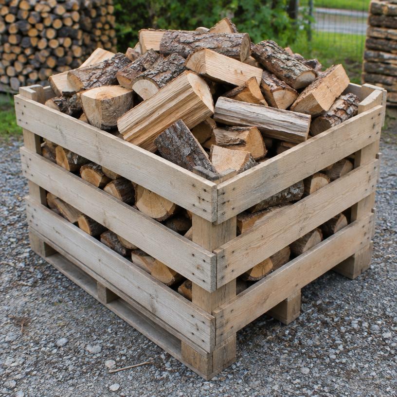 Mixed Hardwood Crate